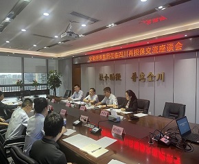 安徽省担保集团一行莅临四川再担保交流座谈